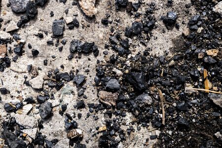 The texture of concrete. Background image. Macro photo.の写真素材