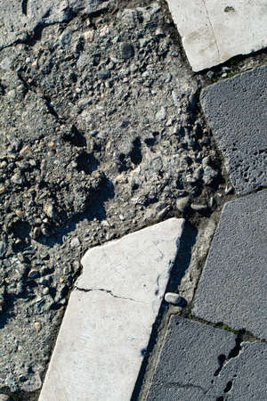 Heterogeneous texture of concrete surface close-up.の写真素材