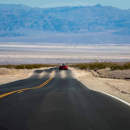 death valley road