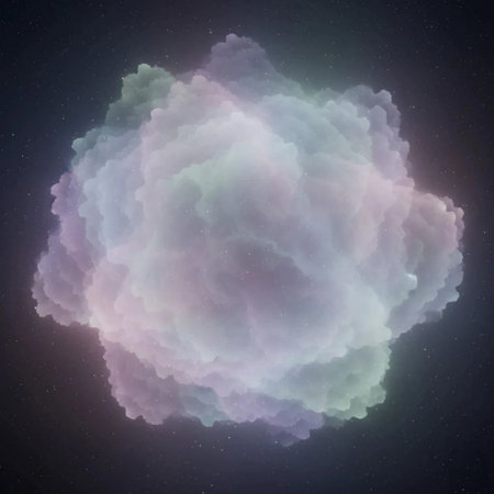 Abstract fractal background. Design element for brochure, advertisements, presentation, web and other graphic designer works. Digital collage.の素材