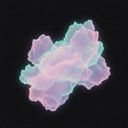 Abstract fractal background, computer-generated image. Digital art.の素材