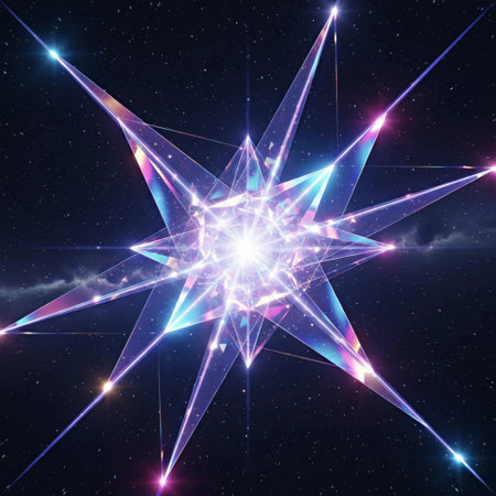 Abstract fractal. Fractal art background for creative design. Decoration for wallpaper, desktop, poster, cover booklet. Print for clothes, t-shirt. Creative illustration for designの素材