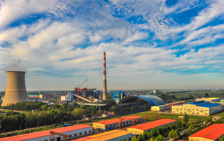 September 3, 2014: one corner of Luannan County, Luannan County, Hebei Province, China.の写真素材