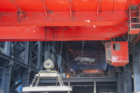 Interior environment of steel worksのeditorial素材