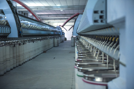 Textile mills and textile shopsのeditorial素材