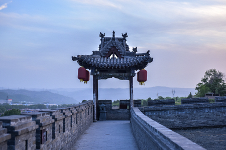 Chinese Ancient Architectural pavilionの写真素材