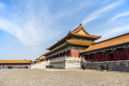 ancient Chinese architectureのeditorial素材
