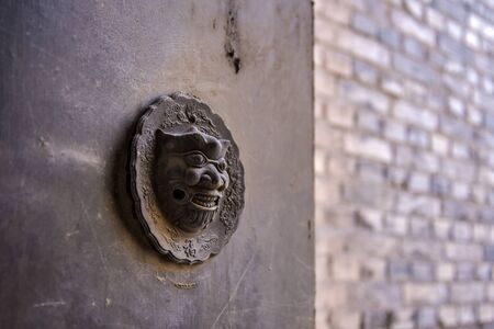 The Door Ring of Chinese Ancient Architectureの写真素材