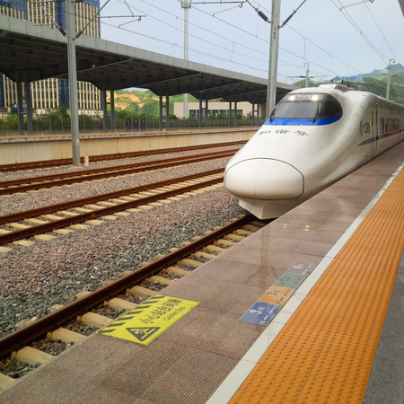 Trains on the tracks
