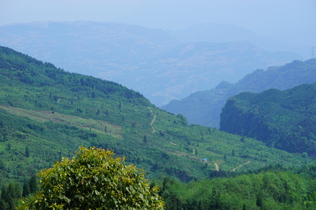 Emeishan sceneryの写真素材