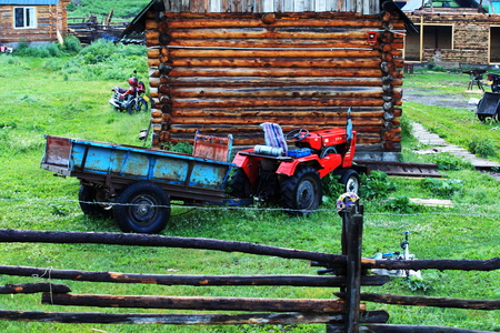 Tuvinians cabinのeditorial素材