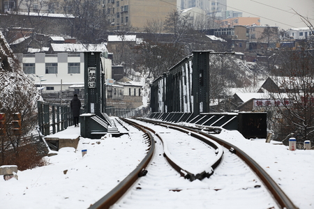 Boshan  railway bridgeのeditorial素材