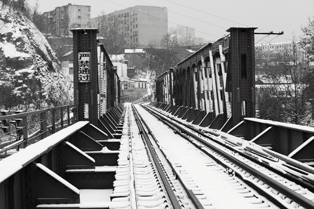 Century railway bridgeのeditorial素材