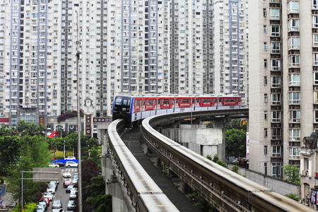 Light rail train