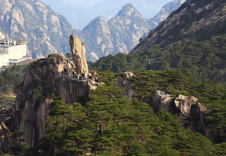 mount huangshanのeditorial素材