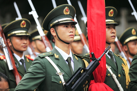 Chinese soldiers
