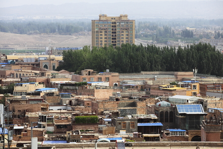 kashgar ancient city sceneryのeditorial素材