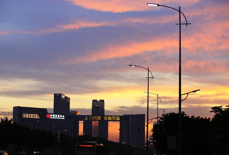 Urban nightのeditorial素材