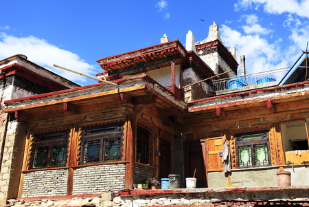 Danba tibetan Village, Ganzi Prefectureのeditorial素材