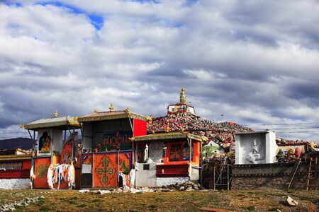 scenery in Tibetの写真素材