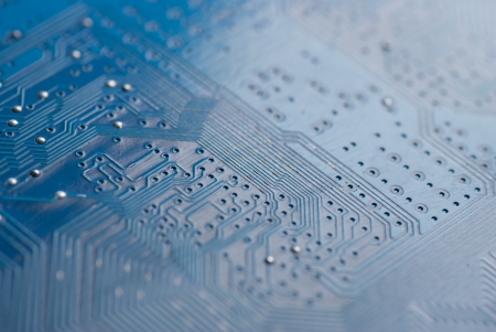 Electronic circuit boardの写真素材