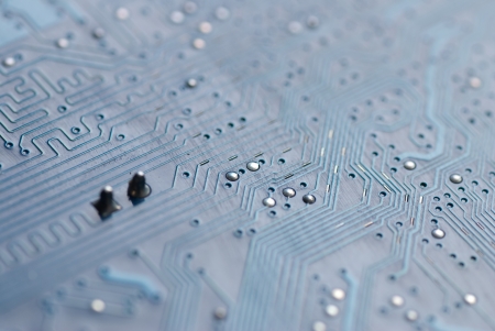 Electronic circuit boardの写真素材