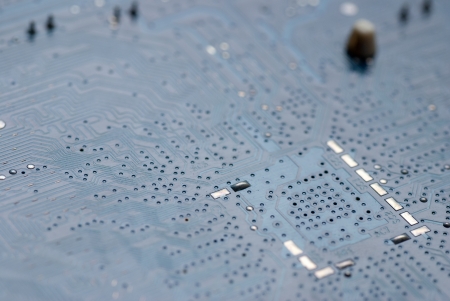 Electronic circuit boardの写真素材