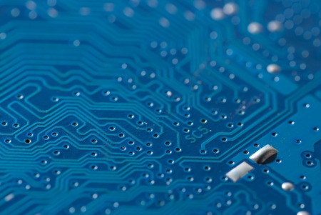 Electronic circuit boardの写真素材