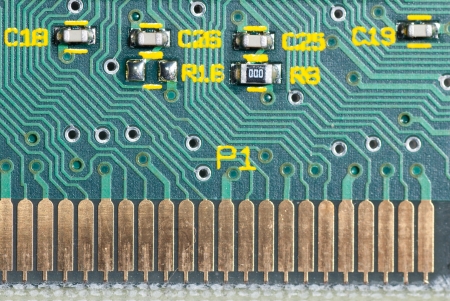 Electronic circuit boardの写真素材