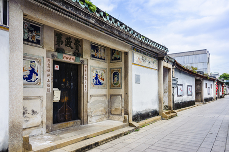 Jiadi Lane, Chaozhou, Guangdongのeditorial素材