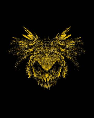 Abstract   gorilla.の写真素材