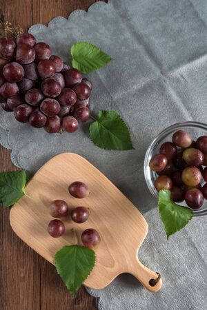 Fresh grapesの写真素材