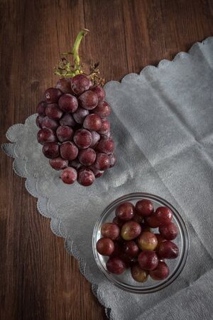 Fresh grapesの写真素材