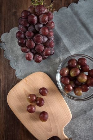 Fresh grapesの写真素材
