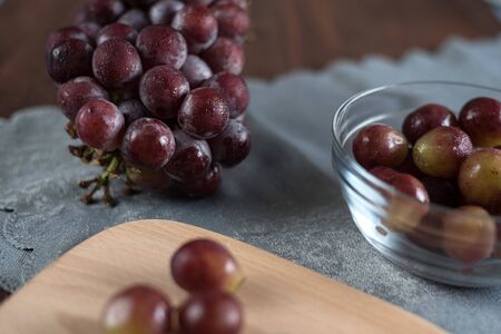 Fresh grapesの写真素材
