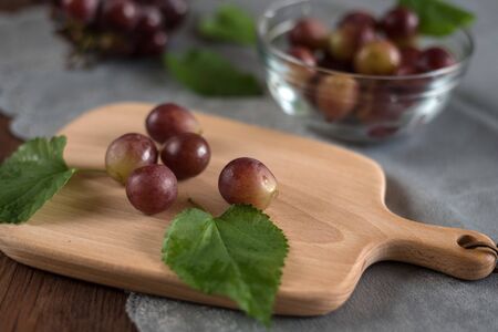Fresh grapes