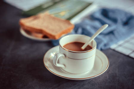 Coffee snack afternoon teaの写真素材