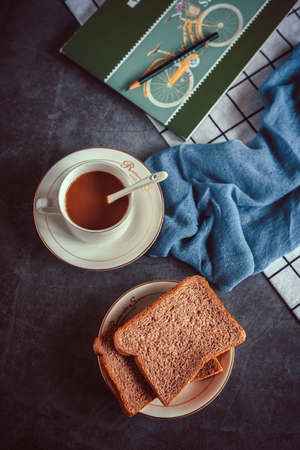 Coffee snack afternoon teaの写真素材