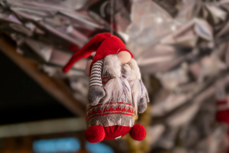 Christmas Ornaments Forest Elf Dwarfsの写真素材