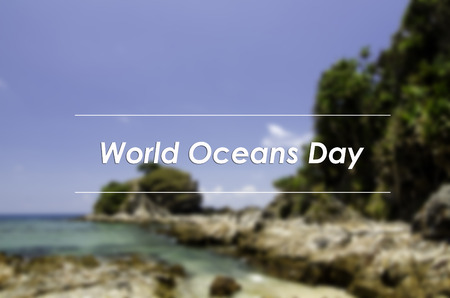 beautiful seascape at Kapas Island, Malaysia  with clear water and blue sky background. The cliff and rocky island.の写真素材