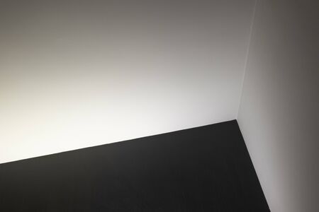 dark and gray abstract wall and gradient lighting effect backgroundの写真素材