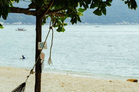 beauty of nature surrounding Pangkor Island located in Perak State, Malaysia under bright sunny dayの写真素材