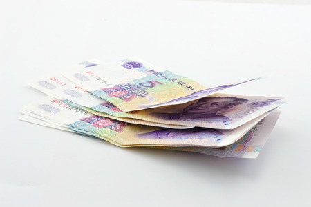 chinese currency money yuan(RMB)の写真素材