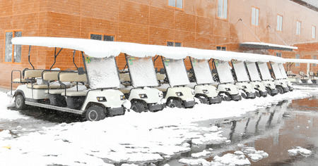 snowmobileの写真素材