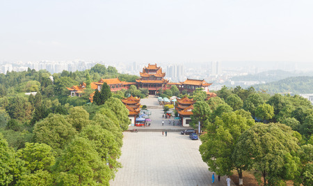 MIANYANG,CHINA - May 24,2014:famous fule temple at mianyang,china.のeditorial素材