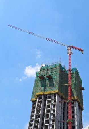 chinese construction at chengdu,china.Photo is taken on 14 April 2011.のeditorial素材