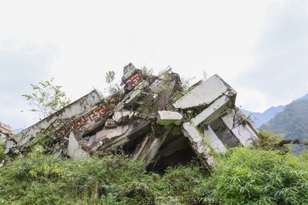 ruins house