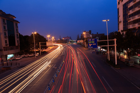 busy traffic in city