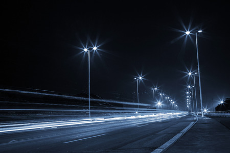 traffic in city on bridge