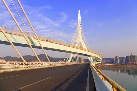 road on bridge
